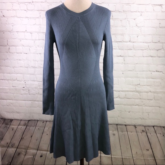 michael kors ribbed sweater dress